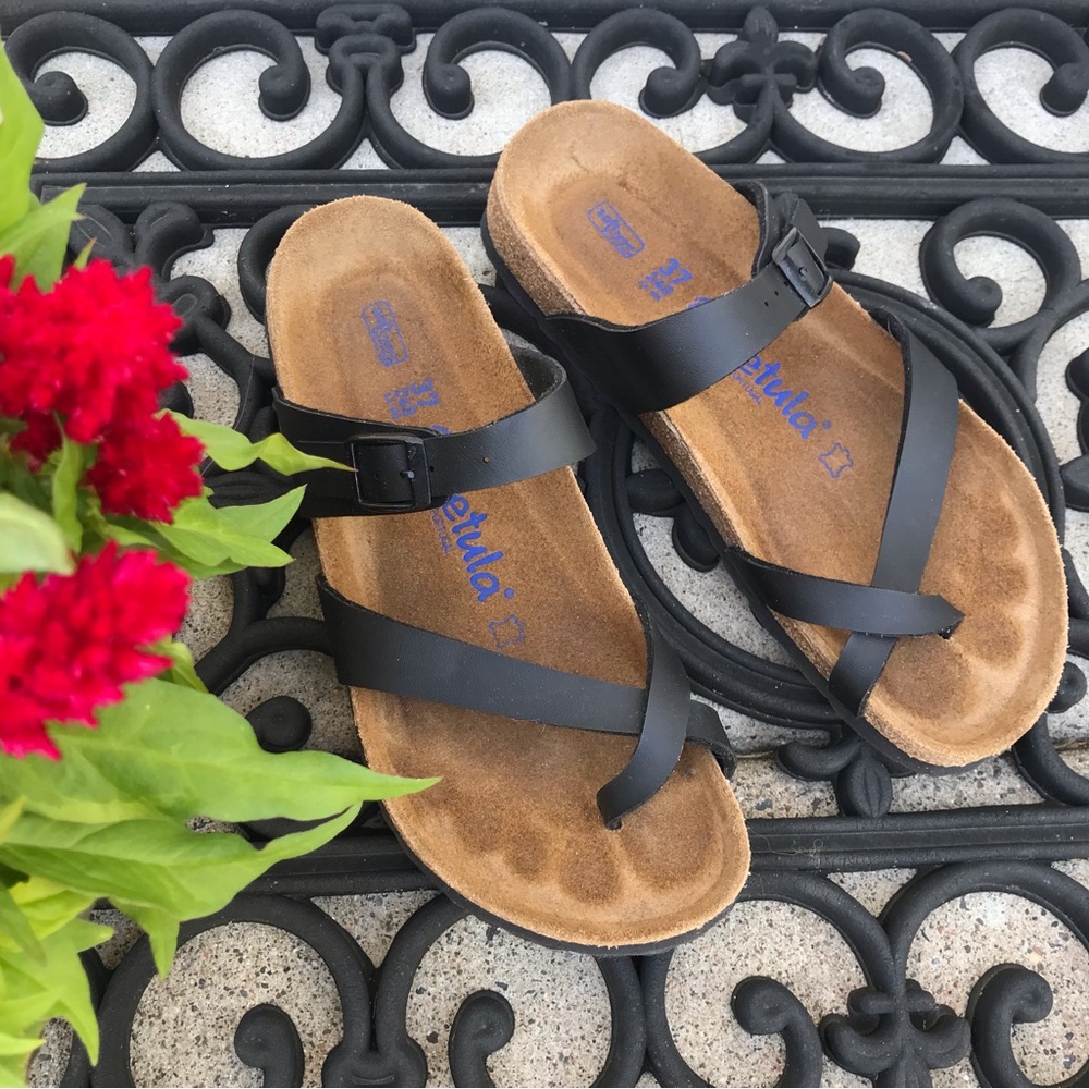 🐲💙 Betula -Mia By Birkenstock Black Sandal